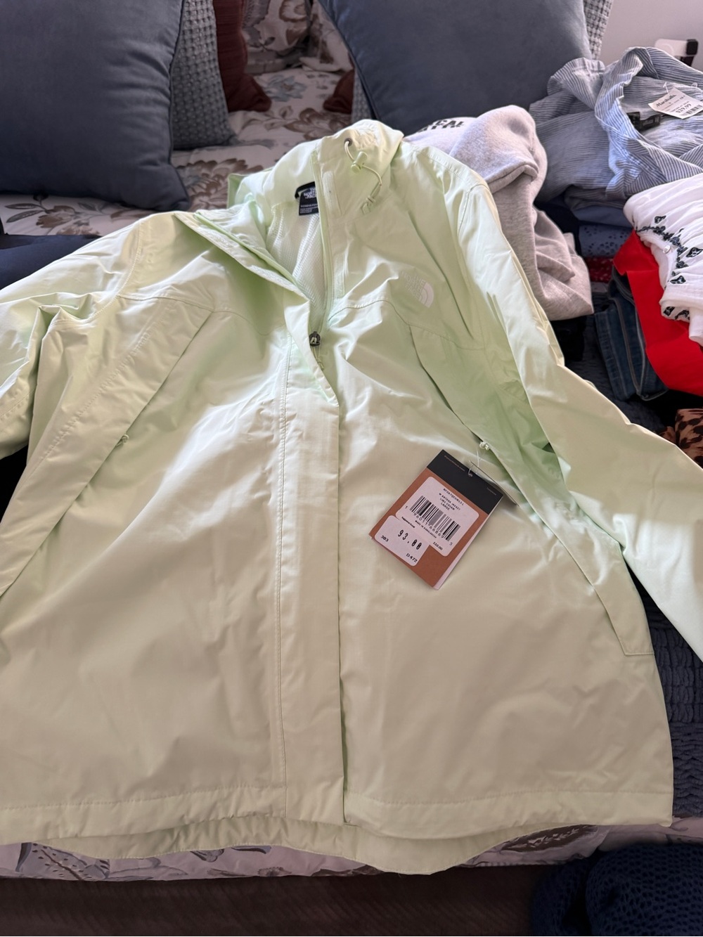 The North Face Women's Pale Green Ski Jacket